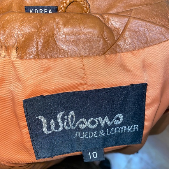 Stunning Leather jacket by Wilsons Suede & Leather in size 10 - Picture 7 of 11